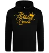 Жіноча толстовка (худі) The birthday queen Чорний фото