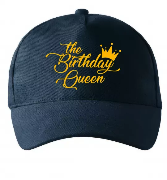 Кепка The birthday queen Темно-синій фото
