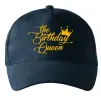 Кепка The birthday queen Темно-синій фото