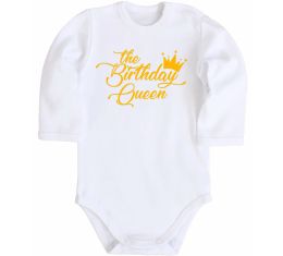 Дитячий бодік The birthday queen