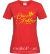 Женская футболка Queen mother Красный фото