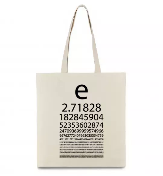 Еко-сумка Е константа Бежевий фото