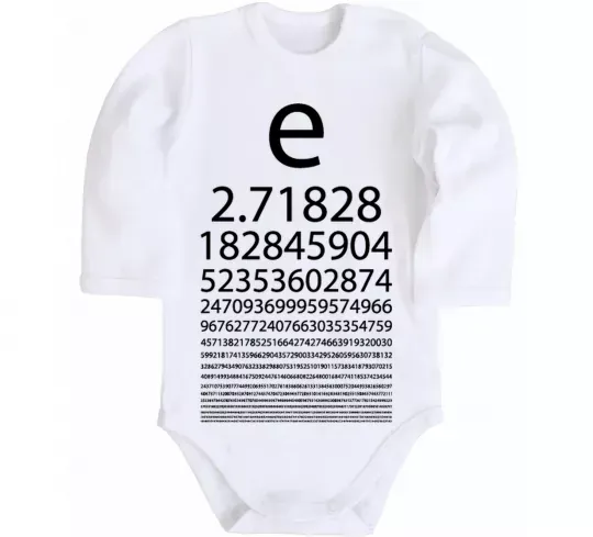 Детский боди Е константа Белый фото