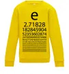 Детский Свитшот Е константа Солнечно желтый фото