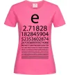Жіноча футболка Е константа Яскраво-рожевий Жіноча футболка Е константа Яскраво-рожевий фото