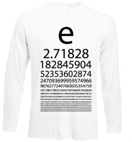 Лонгслив Е константа Лонгслив Е константа