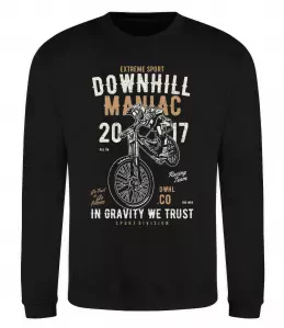 Свитшот Downhill Maniac Черный фото