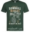 Чоловіча футболка Downhill Maniac Темно-зелений фото