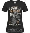 Жіноча футболка Downhill Maniac Чорний фото