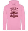 Чоловіча толстовка (худі) Classic Truck Рожевий фото