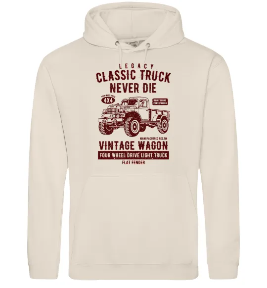 Женская толстовка (худи) Classic Truck Таш фото
