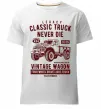 Чоловіча преміум футболка Classic Truck Білий фото