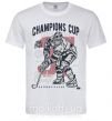 Мужская футболка Champions Cup Hockey Белый фото