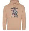 Мужская толстовка (худи) Champions Cup Hockey Песочный фото