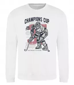 Свитшот Champions Cup Hockey Белый фото
