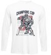 Лонгслів Champions Cup Hockey Білий фото