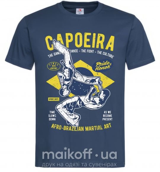 Чоловіча футболка Capoeira Темно-синій фото