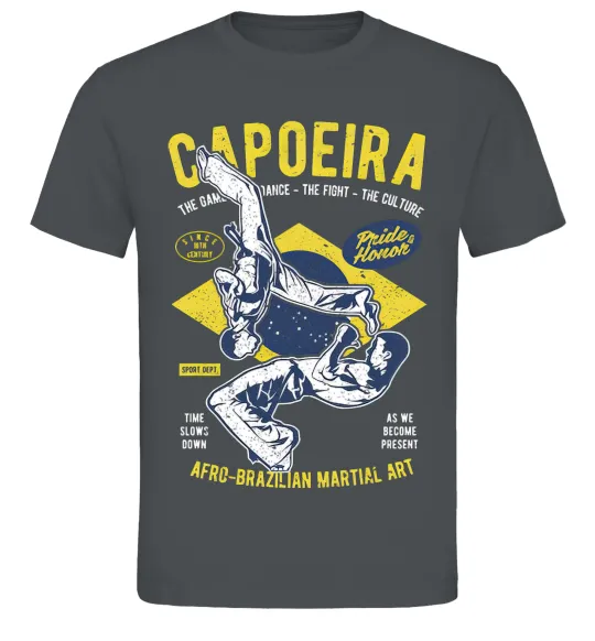 Чоловіча футболка Capoeira Графіт фото