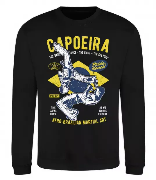 Світшот Capoeira Чорний фото