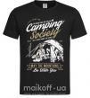 Чоловіча футболка Camping Society Чорний фото