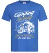 Мужская футболка Camping Society Ярко-синий Мужская футболка Camping Society Ярко-синий фото