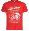 Мужская футболка Camping Society Красный Мужская футболка Camping Society Красный фото