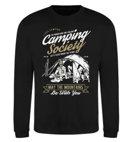 Свитшот Camping Society Черный фото