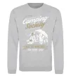 Свитшот Camping Society Серый меланж фото