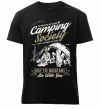 Чоловіча преміум футболка Camping Society Чорний Чоловіча преміум футболка Camping Society Чорний фото