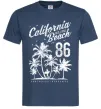 Мужская футболка California Malibu Beach Темно-синий фото