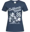Женская футболка California Malibu Beach Темно-синий фото