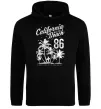 Мужская толстовка (худи) California Malibu Beach Черный фото