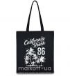Еко-сумка California Malibu Beach Чорний фото
