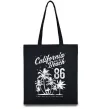 Еко-сумка California Malibu Beach Чорний фото