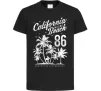 Детская футболка California Malibu Beach Черный фото