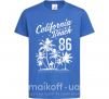 Детская футболка California Malibu Beach Ярко-синий фото
