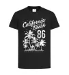 Детская футболка California Malibu Beach Черный фото