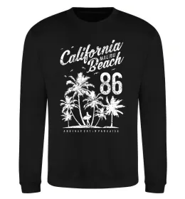 Свитшот California Malibu Beach Черный фото