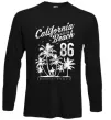 Лонгслив California Malibu Beach Черный фото