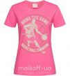 Женская футболка Bring The Game Ярко-розовый фото
