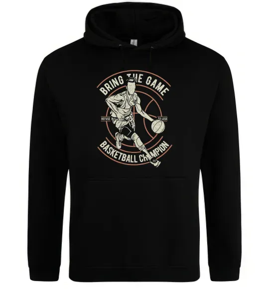 Жіноча толстовка (худі) Bring The Game Чорний фото