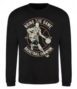 Свитшот Basketball love Черный фото