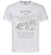 Мужская футболка Vintage Speedrace Белый фото
