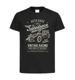 Детская футболка Vintage Speedrace Черный фото