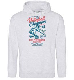 Чоловіча толстовка (худі) Volleyball Champion Чоловіча толстовка (худі) Volleyball Champion