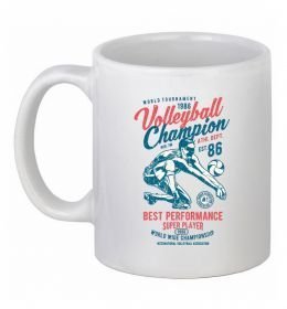 Чашка керамічна Volleyball Champion Чашка керамічна Volleyball Champion