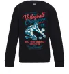 Детский Свитшот Volleyball Champion Черный Детский Свитшот Volleyball Champion Черный фото