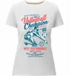 Жіноча преміум футболка Volleyball Champion Білий фото