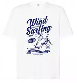 Футболка Оверсайз Wind Surfing Белый фото