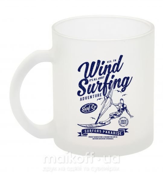 Чашка скляна Wind Surfing Фроузен фото